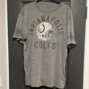 Indianapolis Colts Vintage-Style Gray Graphic Tee